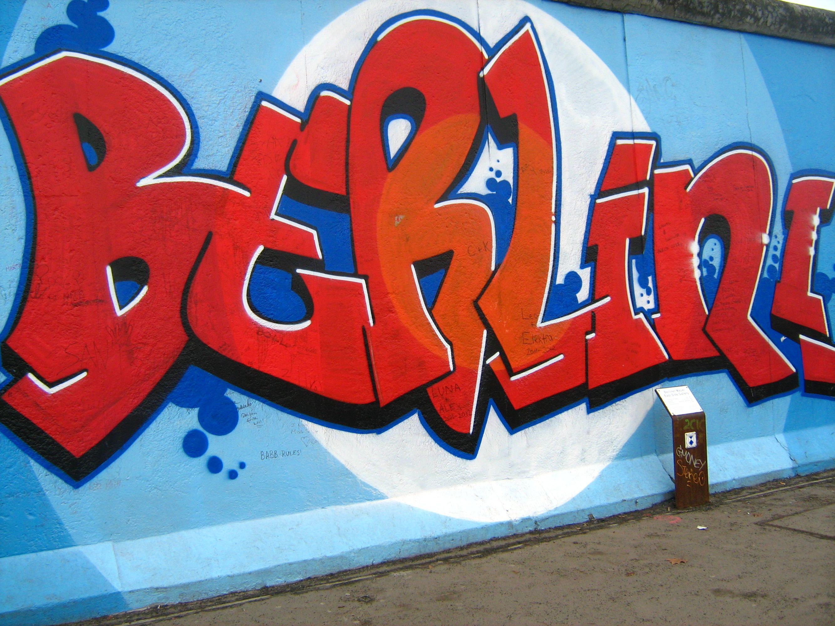 Berlínská zeď - East Side Gallery