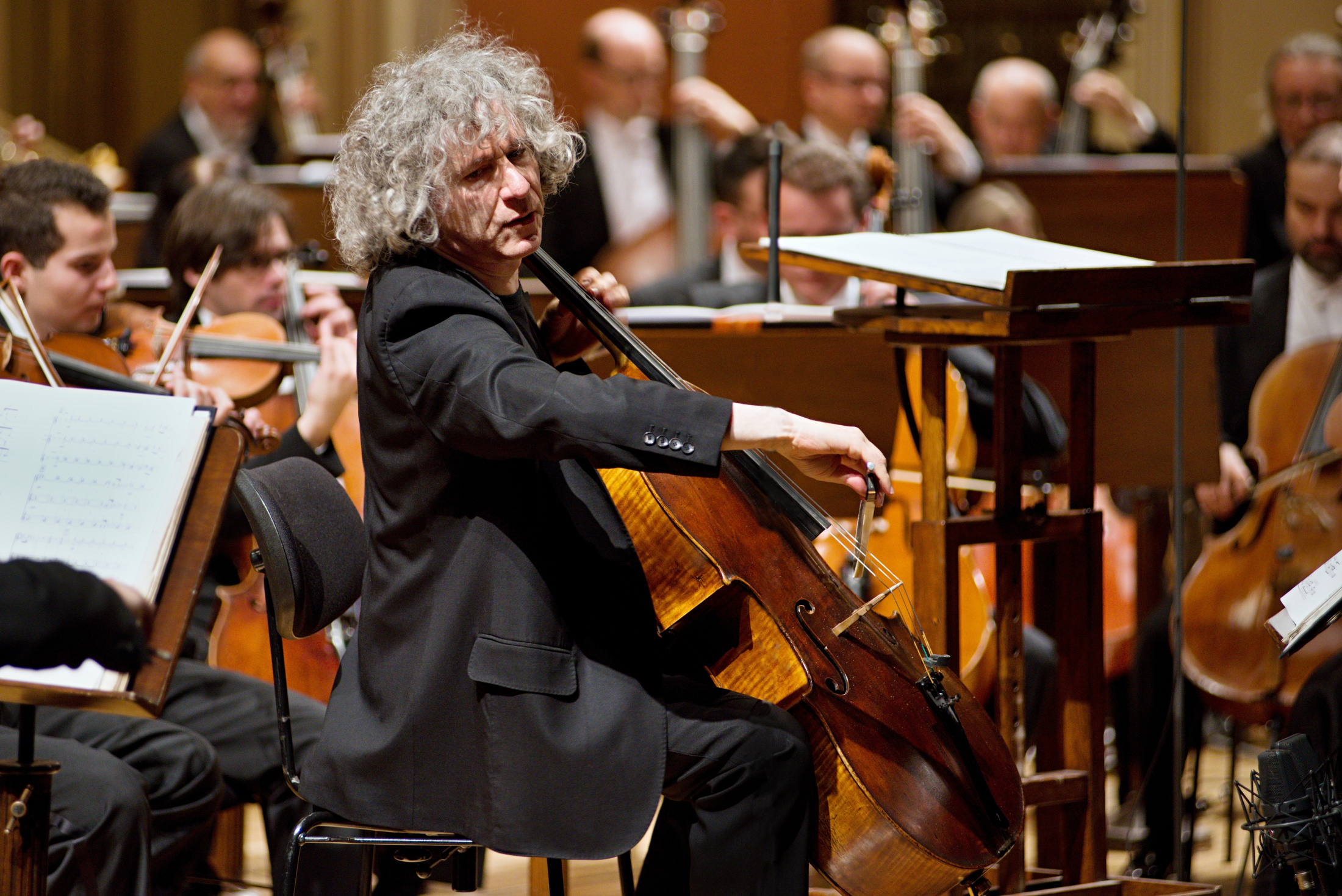 Violocellista Steven Isserlis v Rudolfinu