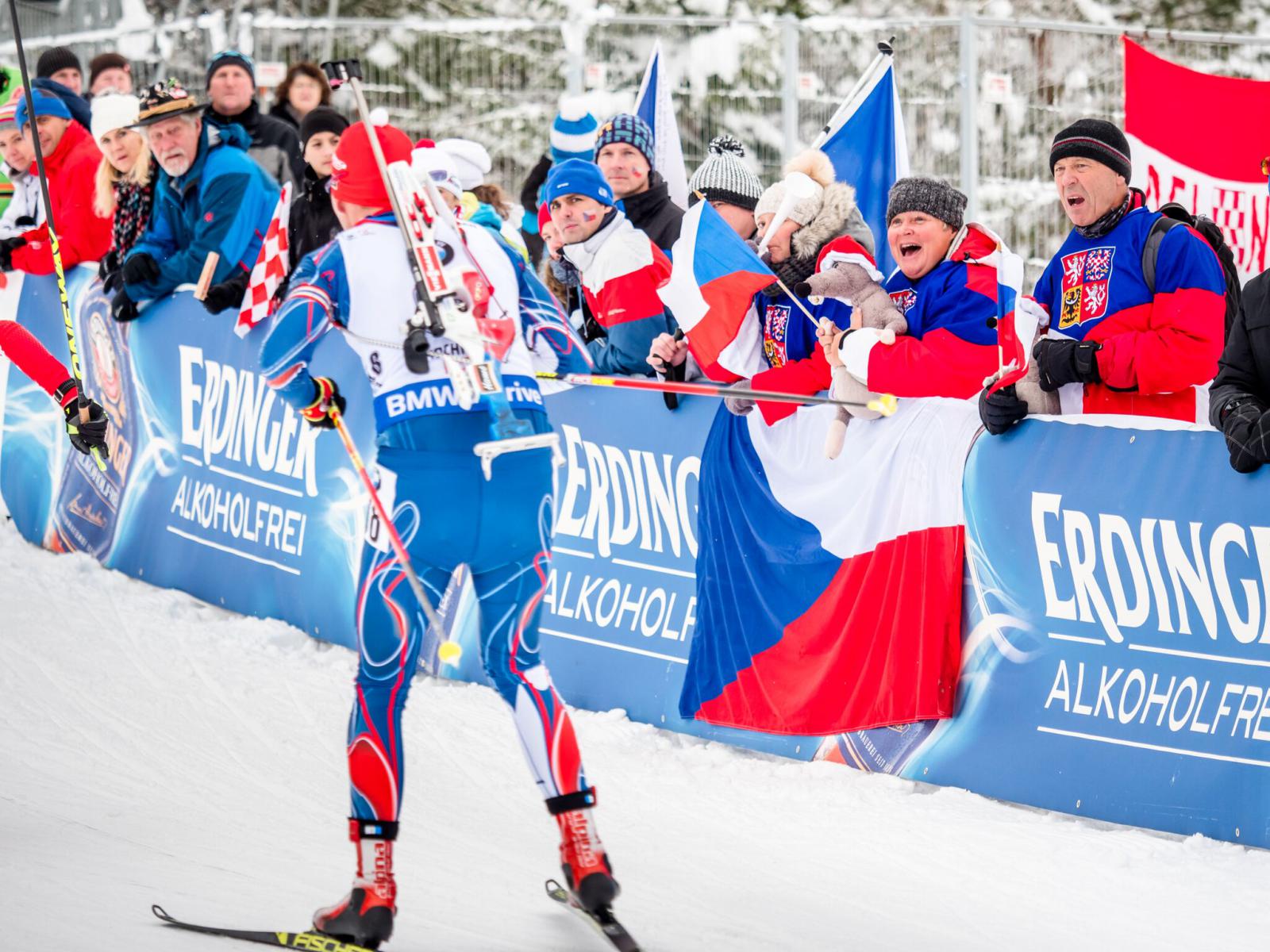 Čeští biatlonoví fanoušci (ilustrační foto) 