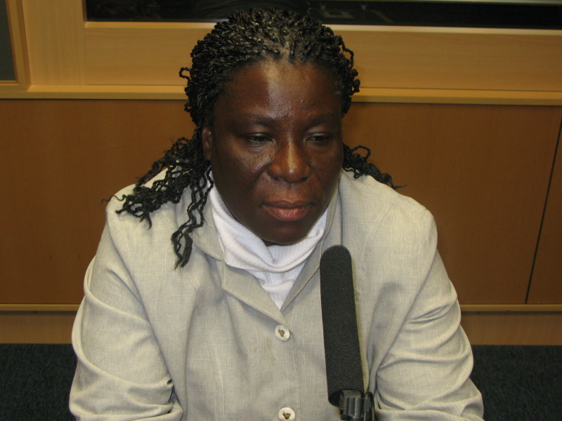 Mary Mabel Tagoe (Ghana) v ČRo Leonardo