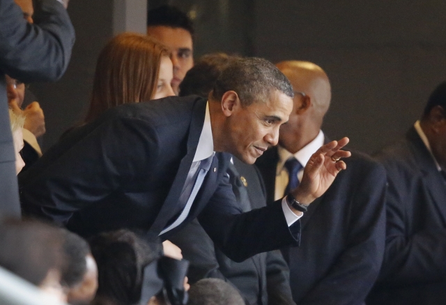 Rozloučení s Nelsonem Mandelou: Barack Obama