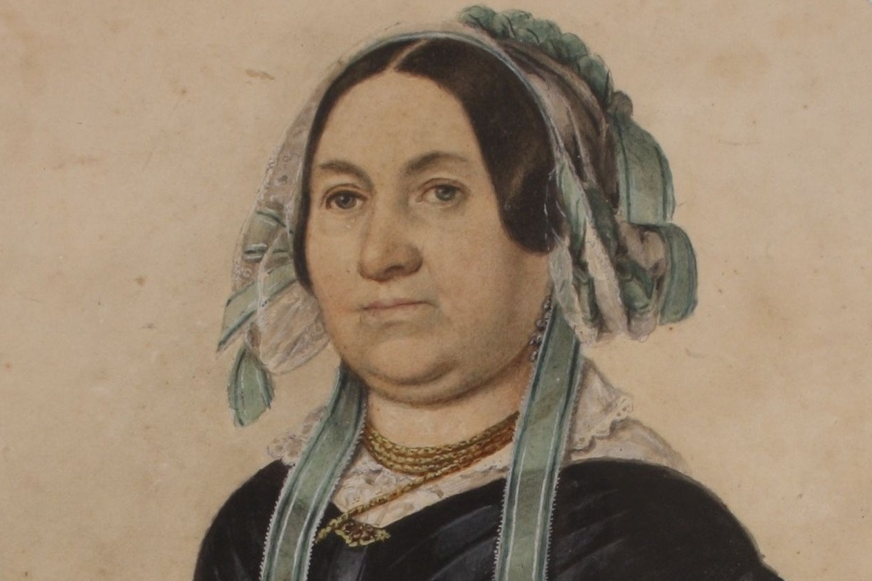 Magdalena Dobromila Rettigová (kolem roku 1840)