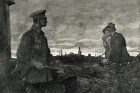 První světová válka, milenci, hlídka (ilustrační foto)