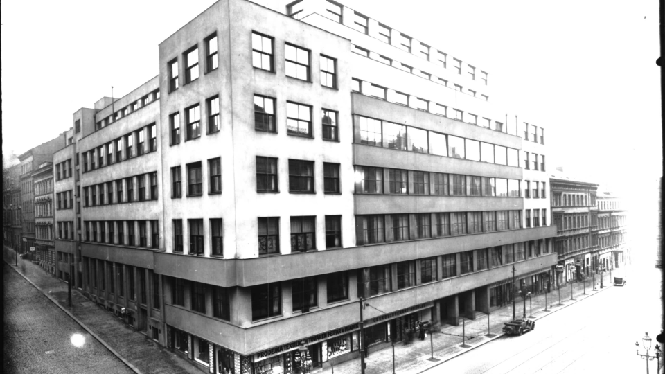 Budova Československého rozhlasu, 1933