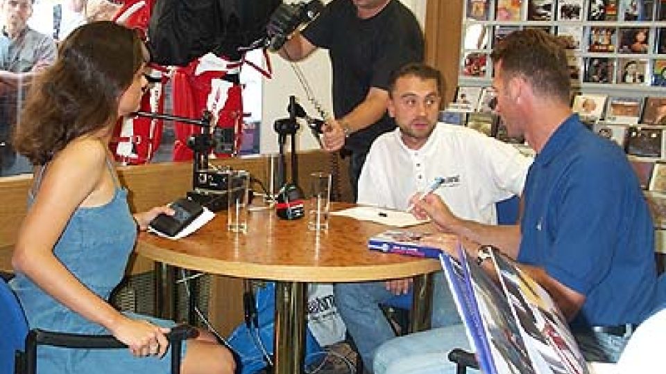 Příprava vysílání s Dominikem Haškem