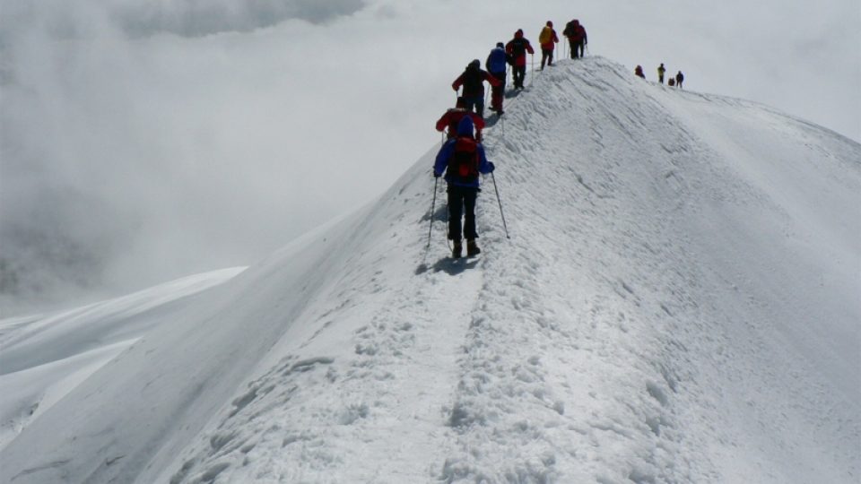Adrenalinový vrcholový hřebínek na Gross Venedigeru 3666 m