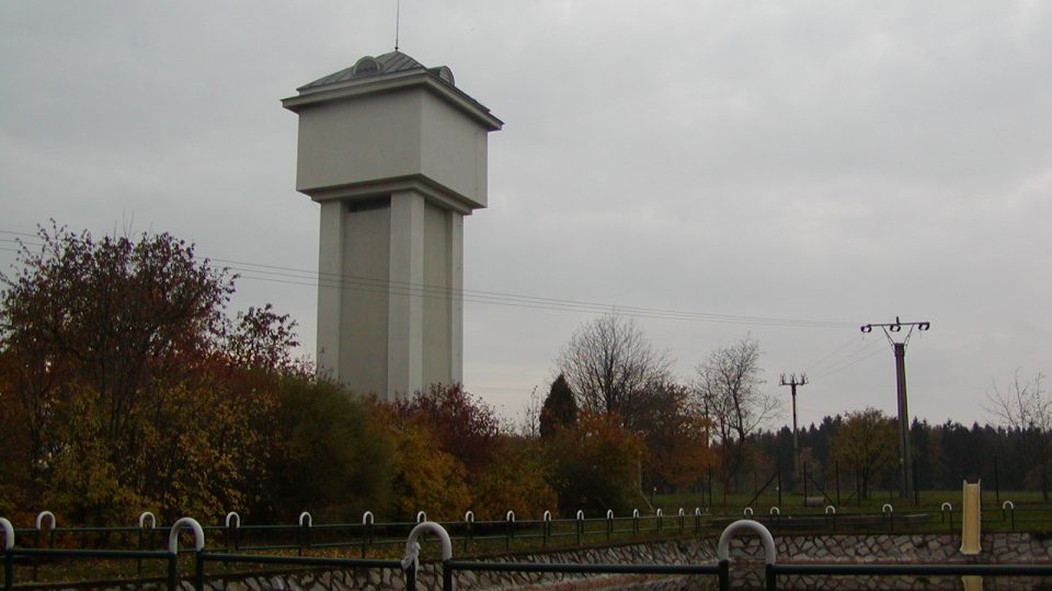Vodárenská věž s požární nádrží