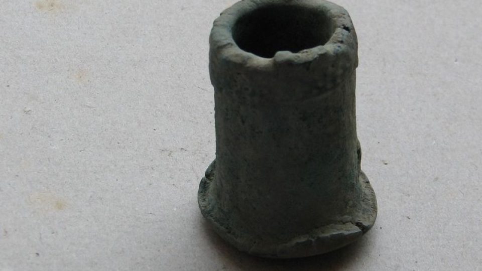 Bronzový poklad ze Stolové hory u Děčína - kladívko