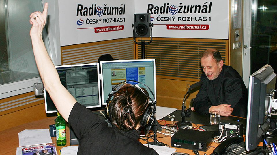 Vysílání Dopoledního Radiožurnálu
