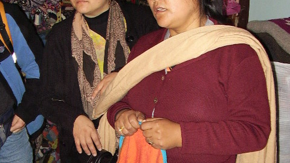 Projekt Himalayan Woman v nepálském Káthmandú vede Lak Pukti Sherpa (na snímku vpravo)