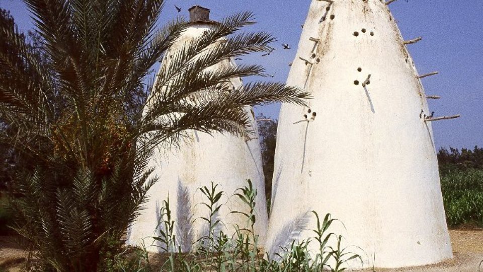 Holubník - typické stavení každé egyptské zemědělské usedlosti