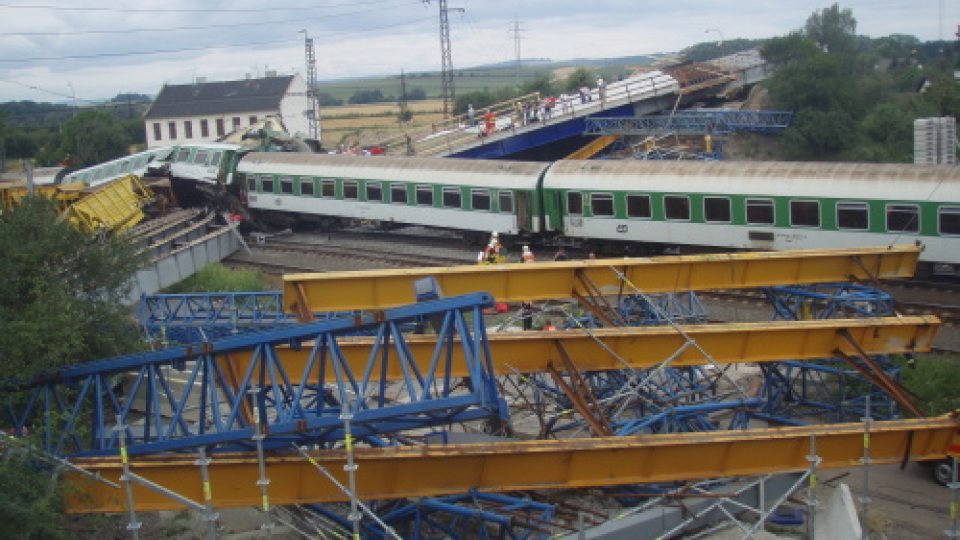 Tragická nehoda vlaku u Studénky