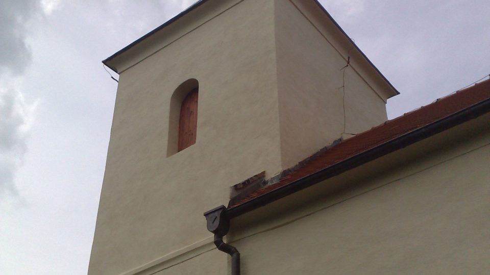 Kostel Svatého Martina detail věže