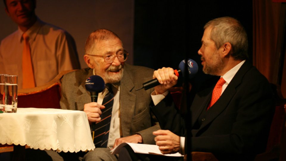 Marek Eben a Rudolf Pellar