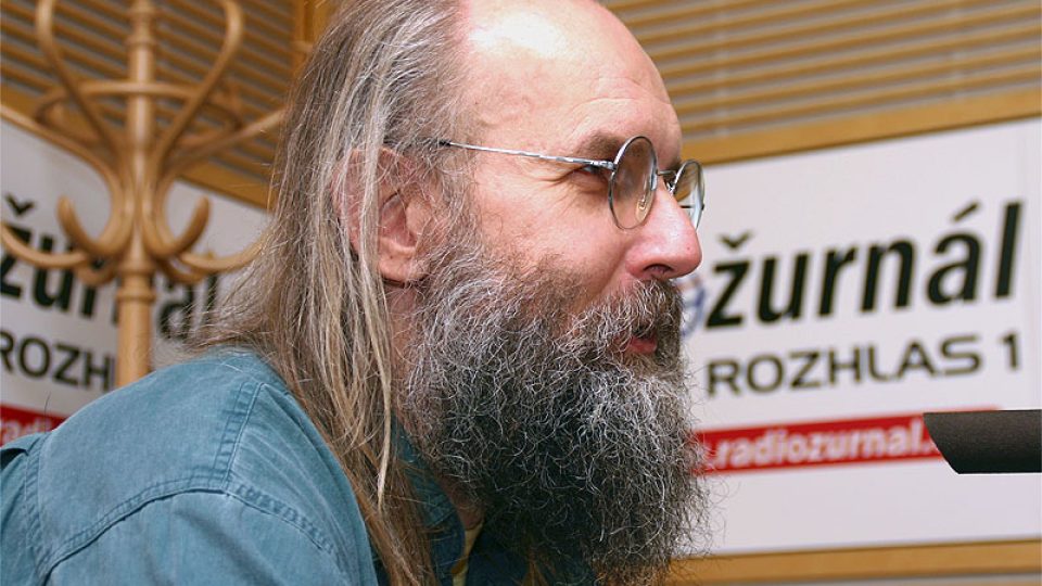 host Dopoledního Radiožurnálu Karel Oliva