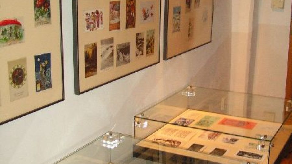 Výstava pohlednic a novorečenek v Berouně