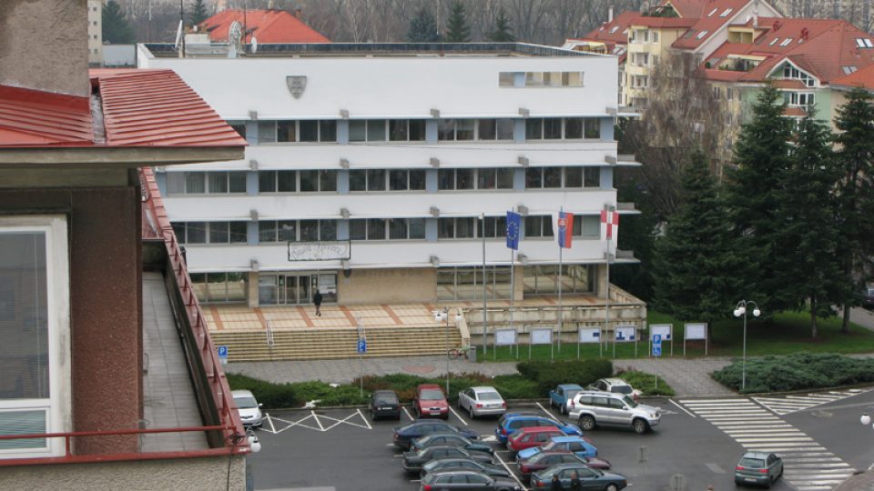 Zvolen- bývalé centrum KSČ