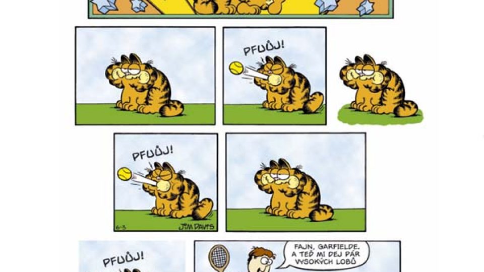 Garfield se vybarvuje