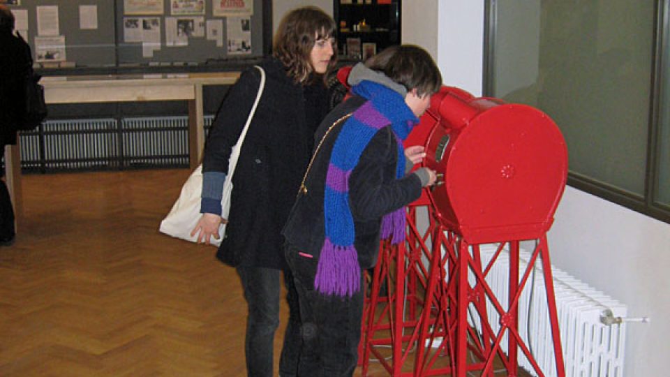Návštěvníci muzea Cinematek