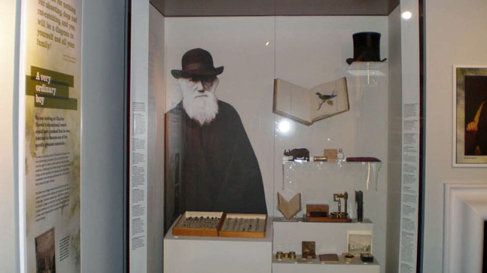 Charles Darwin a jeho věci