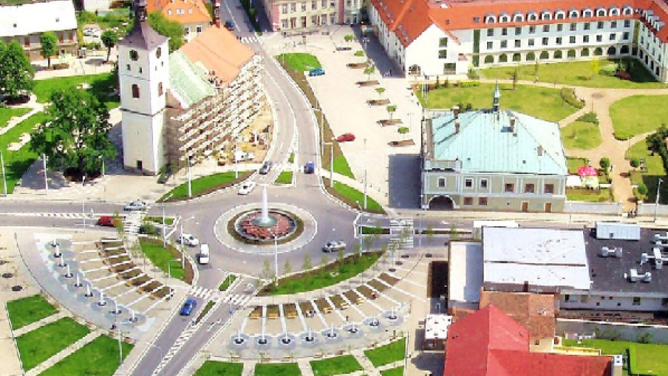 Lázně Bohdaneč - centrum