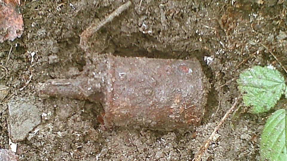 Nálezy nevybuchlé munice z druhé světové války na Opavsku