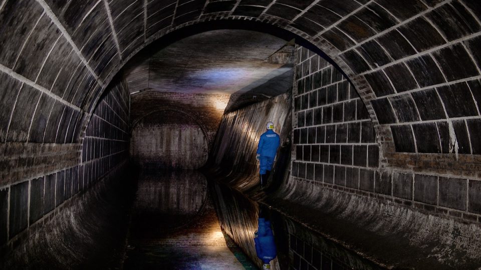 Michal Dolejš a Jaroslav Záleský a pražské kanály