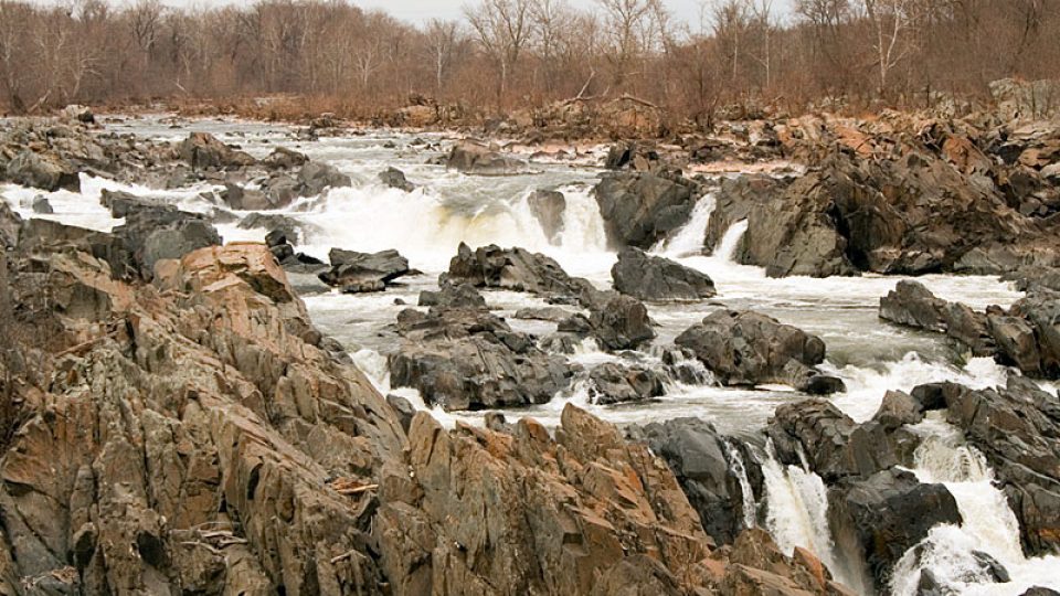 Velké Vodopády na řece Potomac