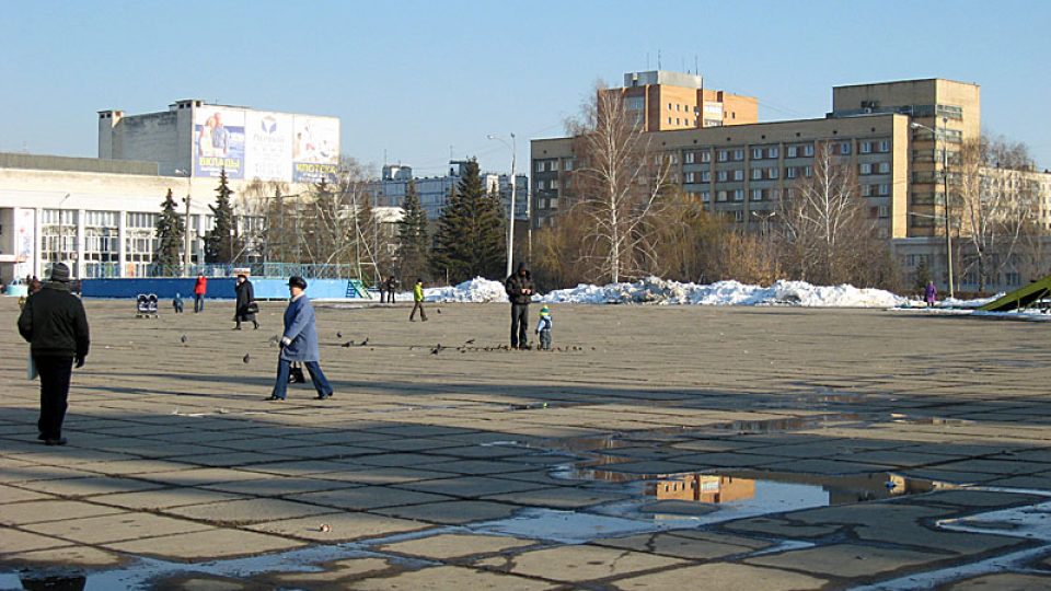 Centrální náměstí v Togliatti