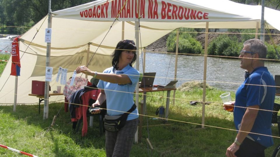 Vodácký maraton na Berounce