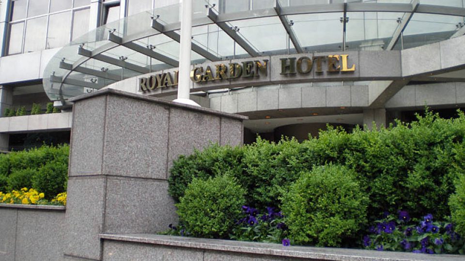 Royal Garden Hotel v Londýně