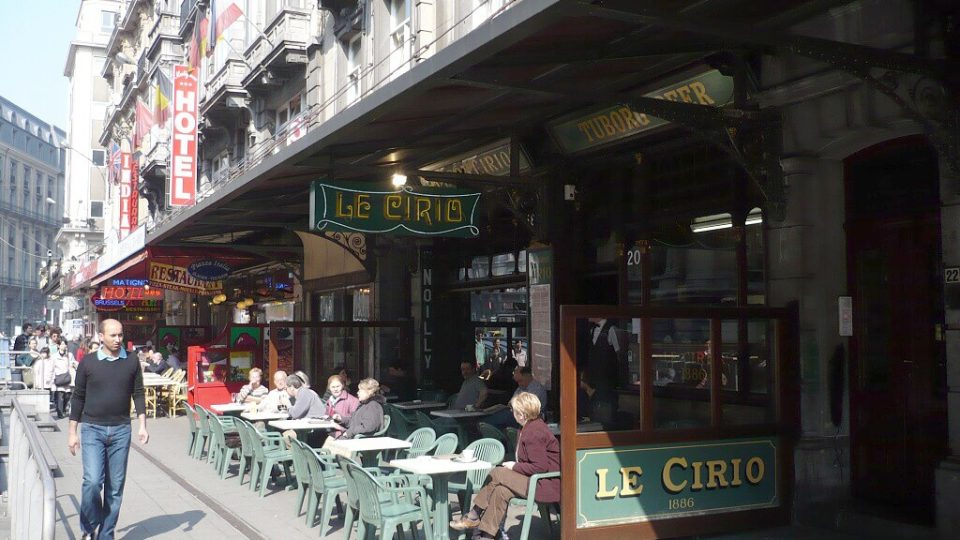 Kavárna Le Cirio, Place de la Bourse 18, zal 1893