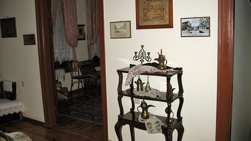 Interiér Atatürkova domu