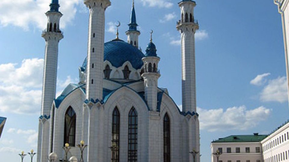 Nová mešita v centru Kazaně