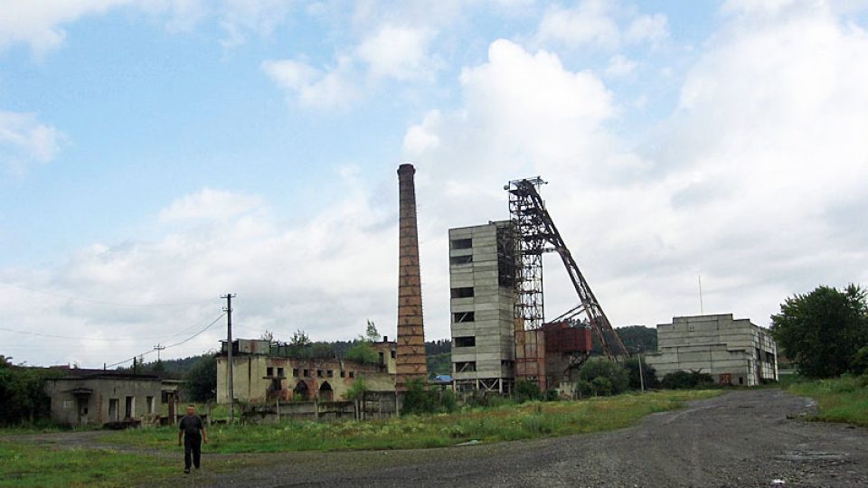 Solný důl v ukrajinském Solotvinu