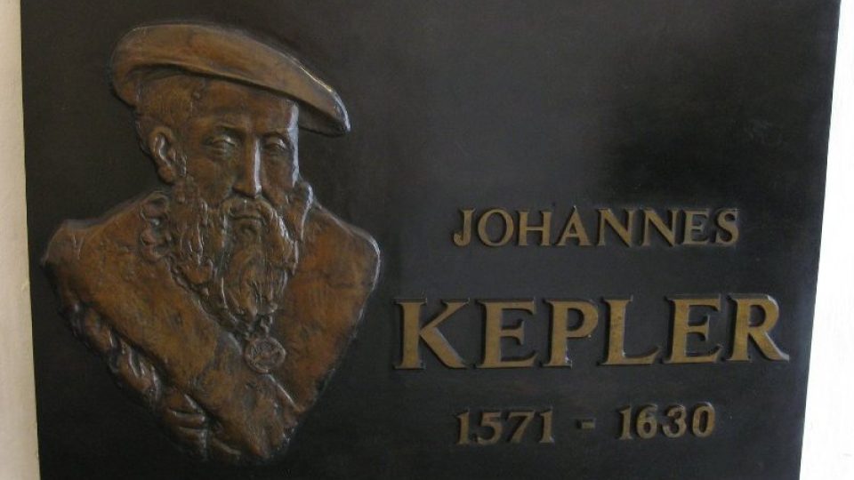 Jan Kepler (pamětní deska v pražské Karlově ulici)