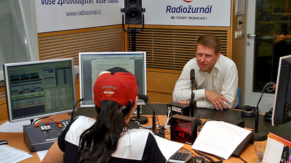 Tomáš Prouza s Lucií Výbornou