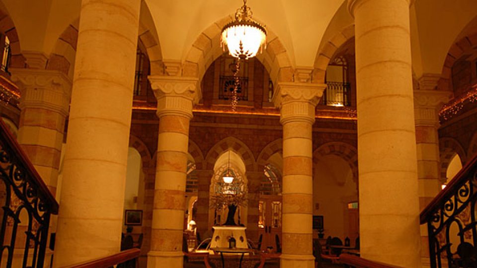 Luxusní interiér Džásirova paláce
