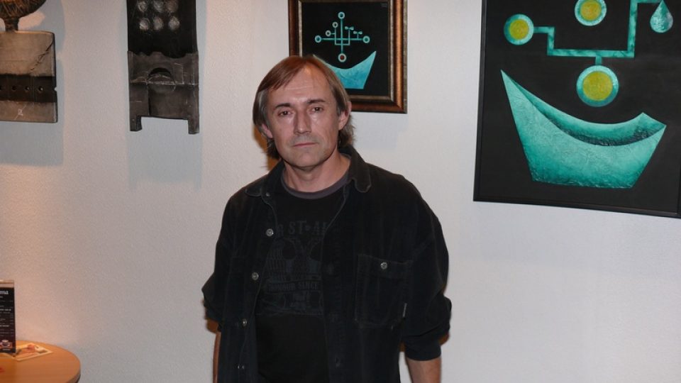 Vernisáž říjnové výstava výtvarníka Františka Tomíka