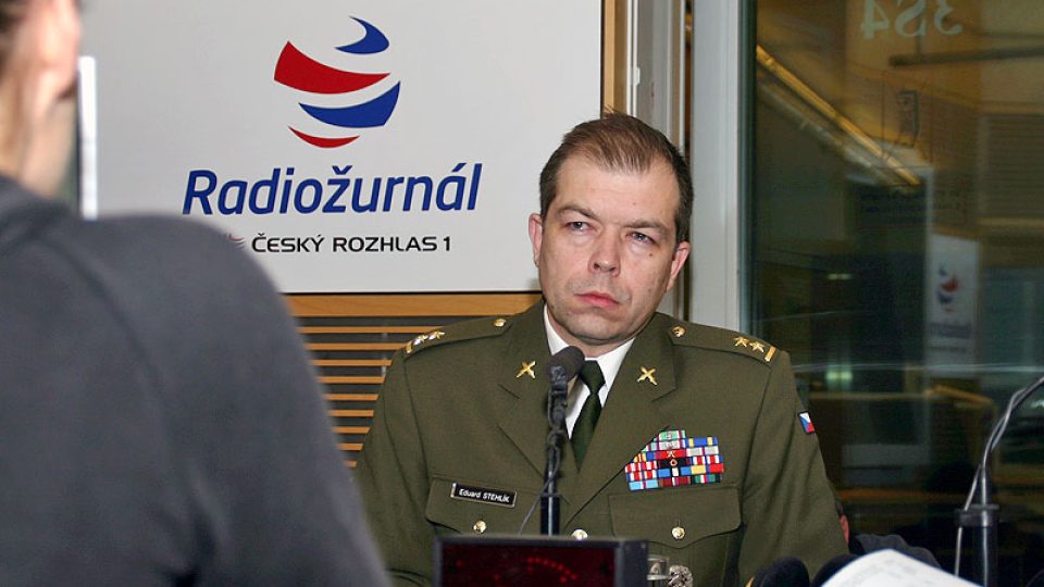 Eduard Stehlík z Vojenského historického ústavu v Praze