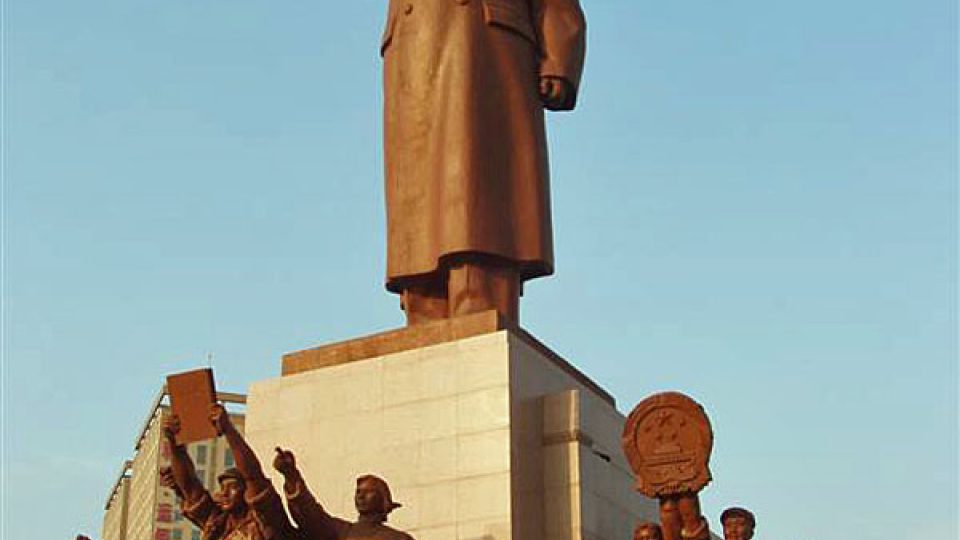 Mao Ce-tung na hlavním náměstí