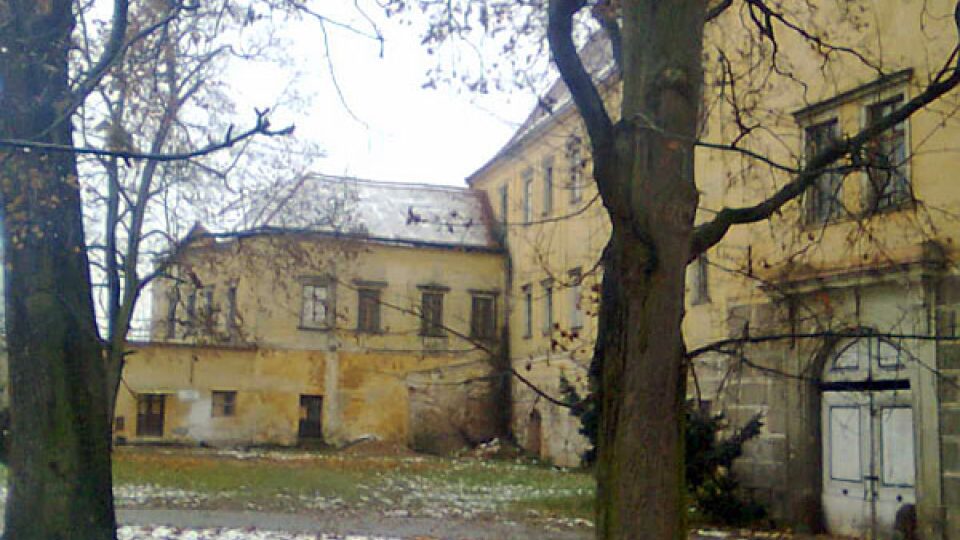 Současný stav zámku v Moravském Krumlově