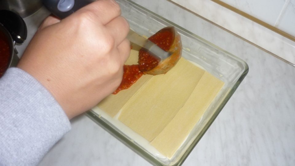 Lasagne na jihoitalský způsob