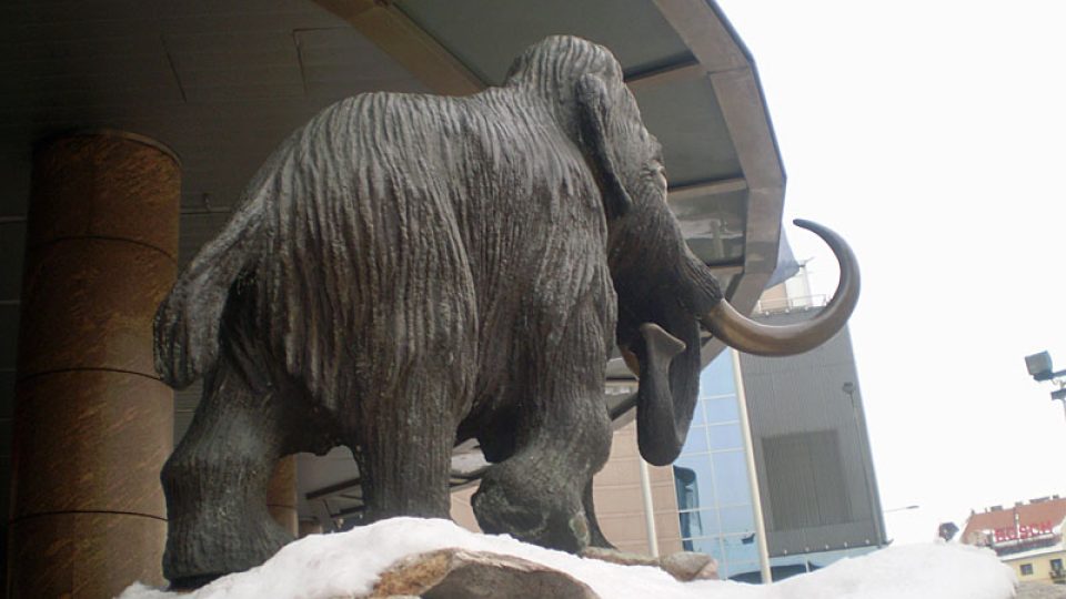 Maskot nákupního centra Mammut