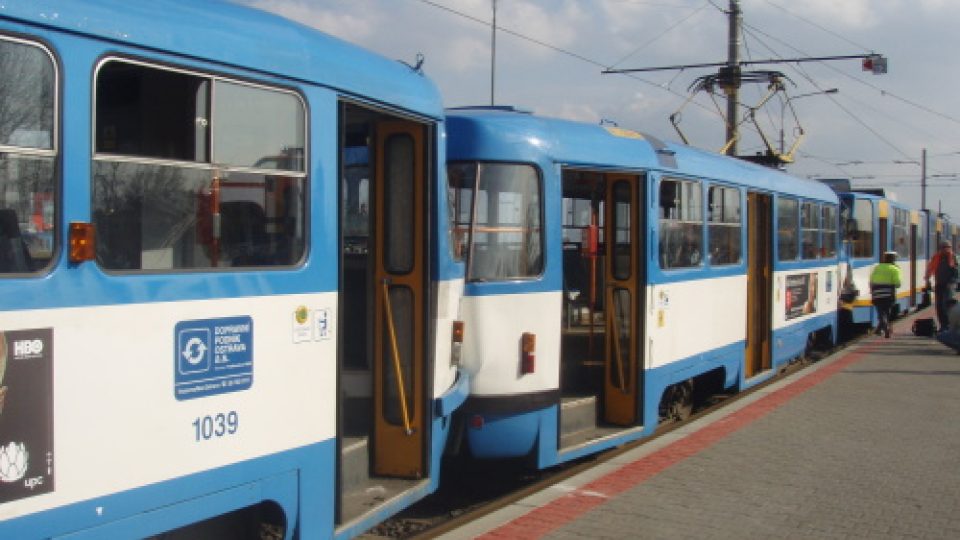 Srážka tramvají v Ostravě-Dubině