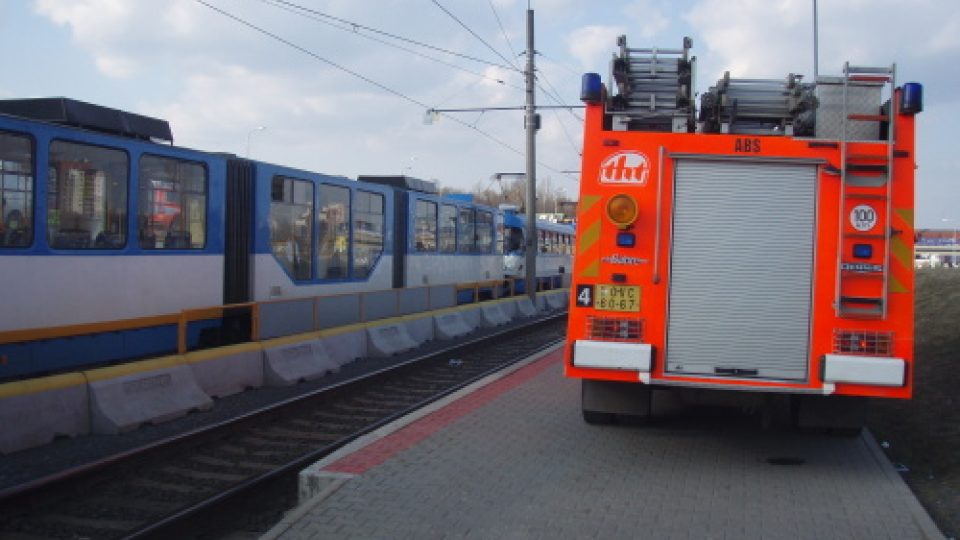 Srážka tramvají v Ostravě-Dubině