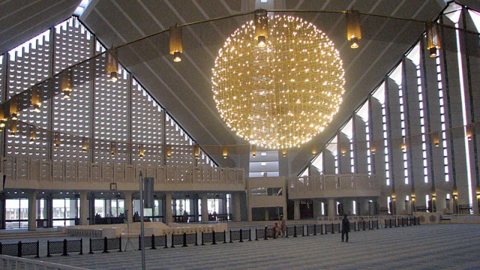 Interiér Fajsalovy mešity