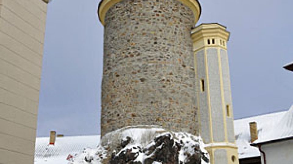 Věž na zámku Zbiroh
