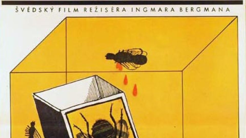 Plakát k filmu Hanba (I.Bergman)