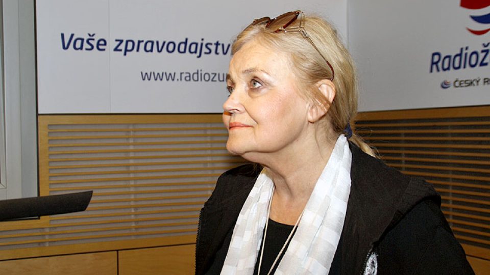 Herečka Gabriela Vránová